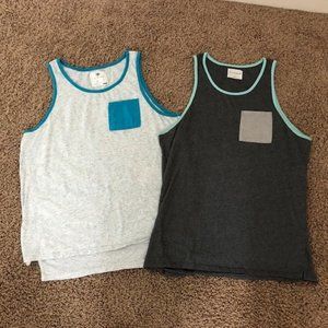 2 On The Byas tank tops